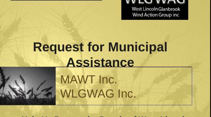 WLGWAG Inc. and MAWT Inc. request Municipal Support in Constitutional Challenge