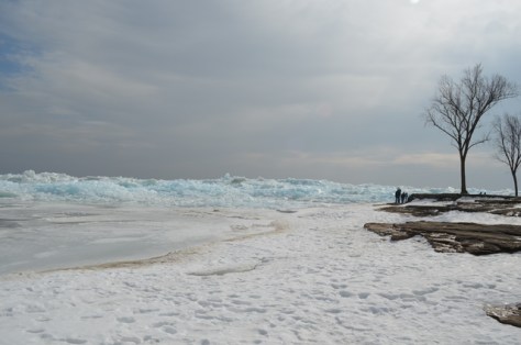 lake erie ice