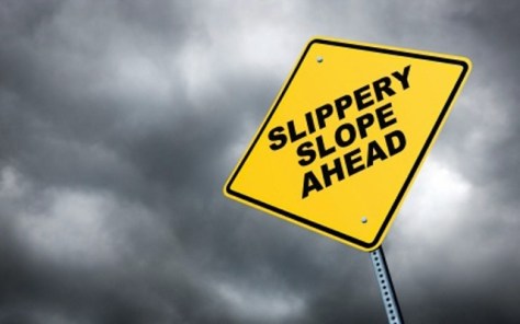 slippery slope