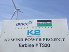 k2 wind turbine T330