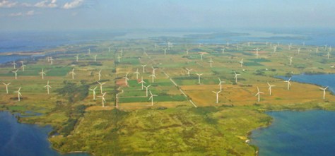 wolf island wind turbines